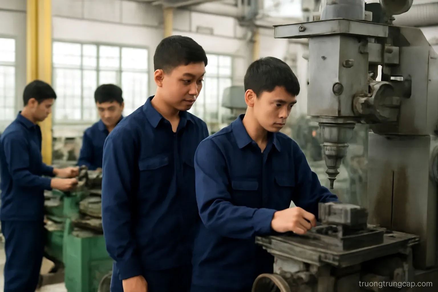 Bảy phần thực hành ba phần lý thuyết: học trung cấp ra sao?