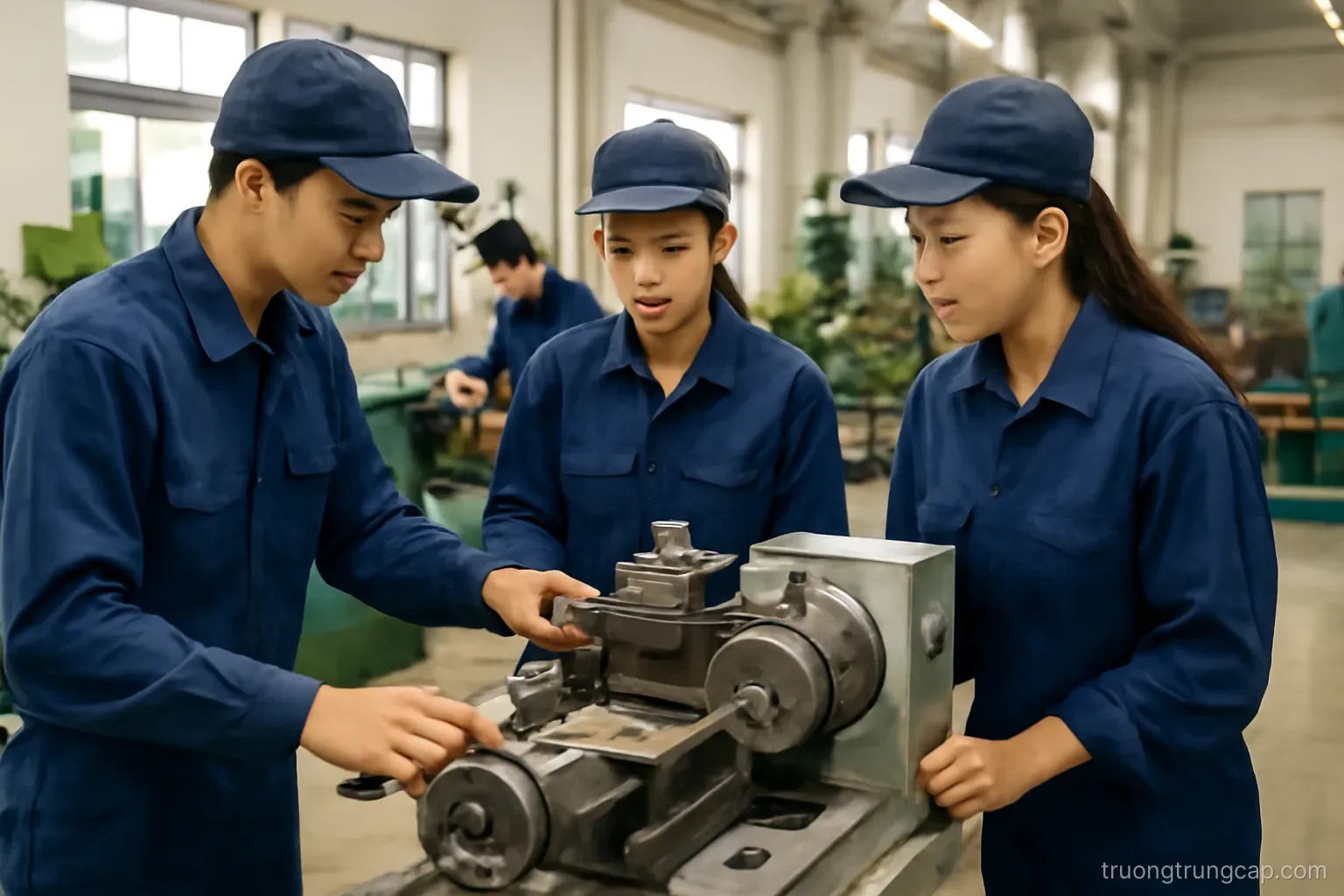 Cơ điện tử: tấm vé vào khu công nghiệp lớn