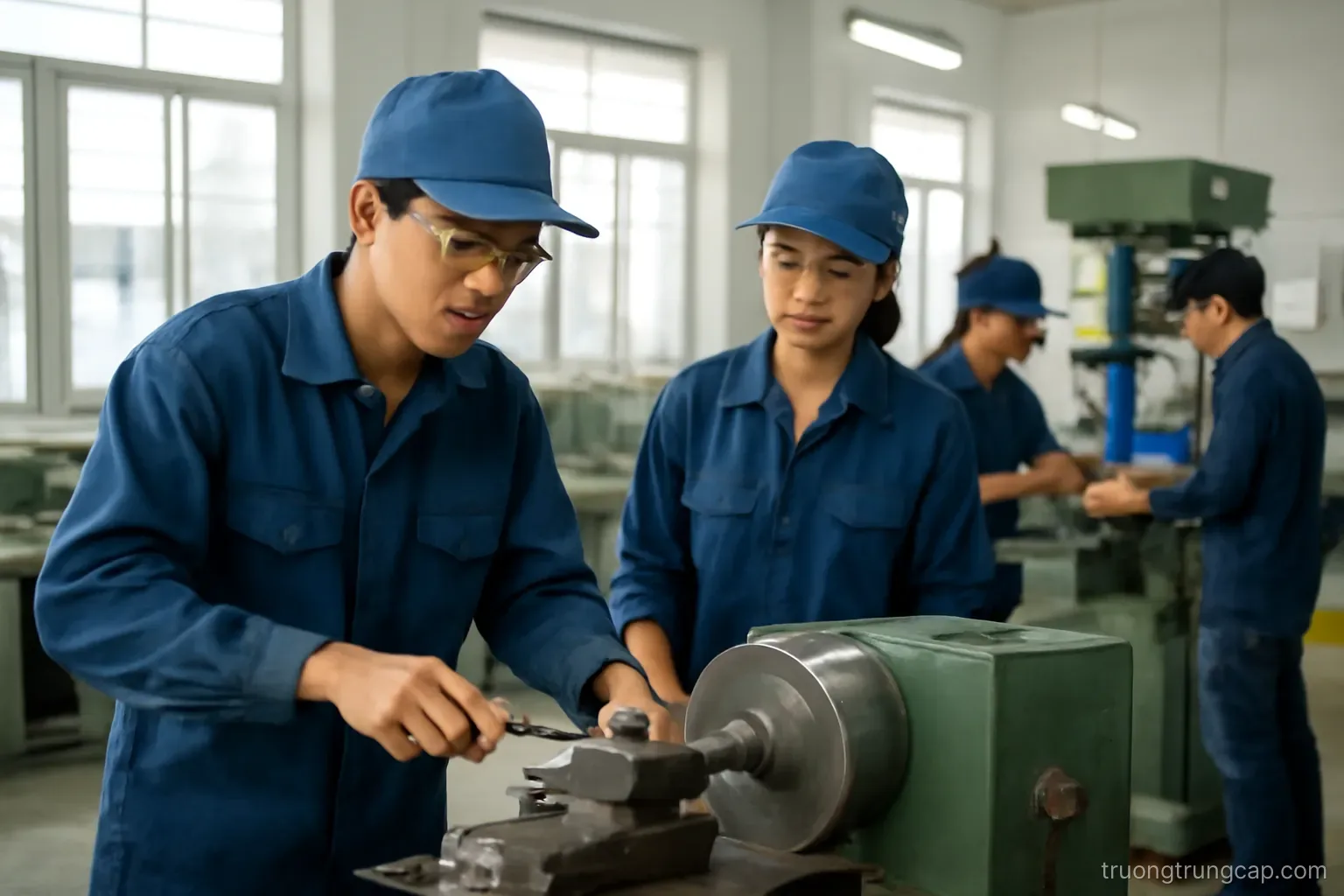 Một ngày của học sinh trung cấp nghề