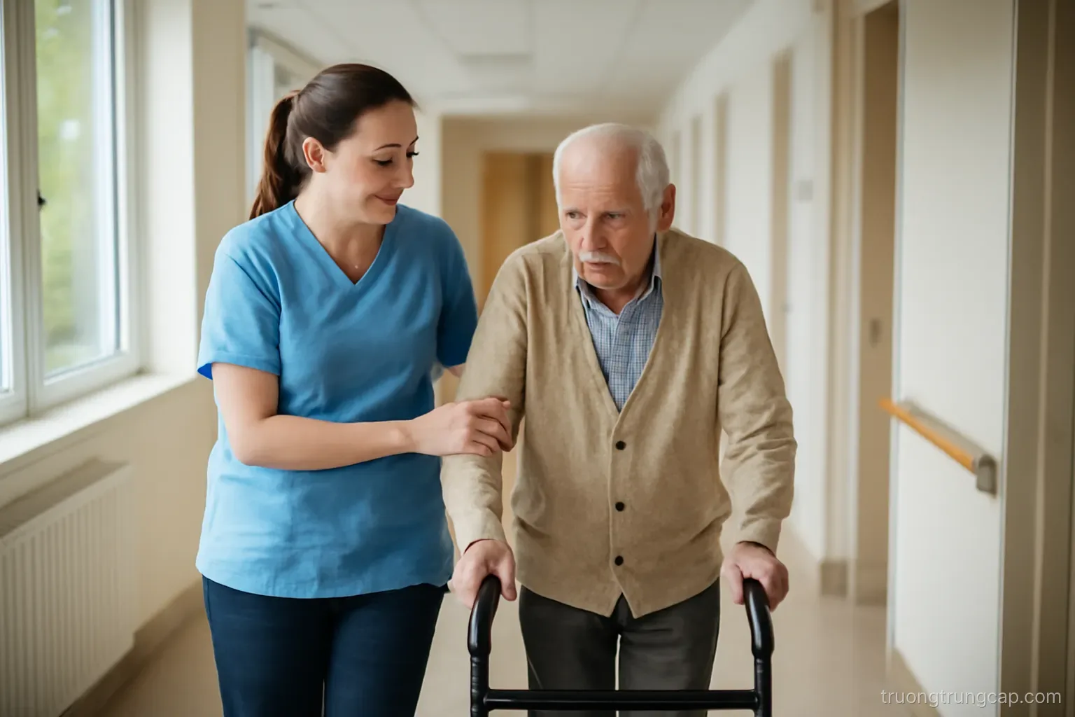 Chăm sóc người cao tuổi: nghề đang thiếu người và cần chuẩn bị kỹ